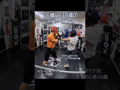 他格闘技、ボクシング未経験の入会から1年1ケ月ボクシング初心者26歳VS元フェザー級ボクサー38歳のスパーリング
