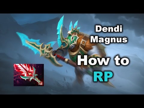 Dendi Magnus OMG This Guy knows how to RP [Ranked Gameplay]