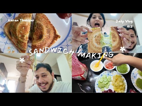Tanya Makes EPIC Bombay Toasted Sandwich At Home! (Easy Recipe) - Vlog 13