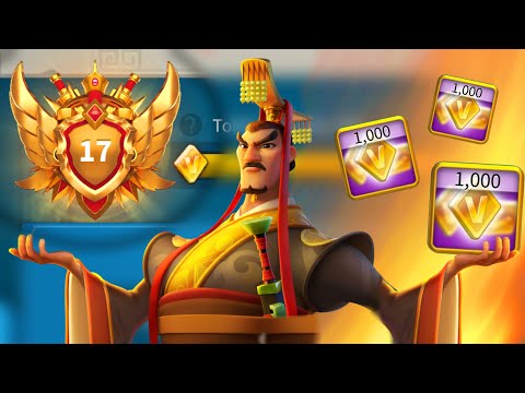 Unlocking VIP 17 From Alliance Gold Chests! (How Long It Took?) | Rise of Kingdoms
