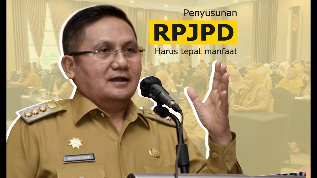 Marten Taha : Penyusunan RPJPD harus tepat manfaat dengan prioritas kebutuhan masyarakat Gorontalo