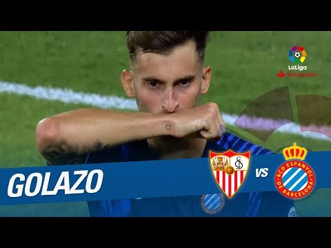 Golazo de Leo Baptistao (1-1) Sevilla FC vs RCD Espanyol