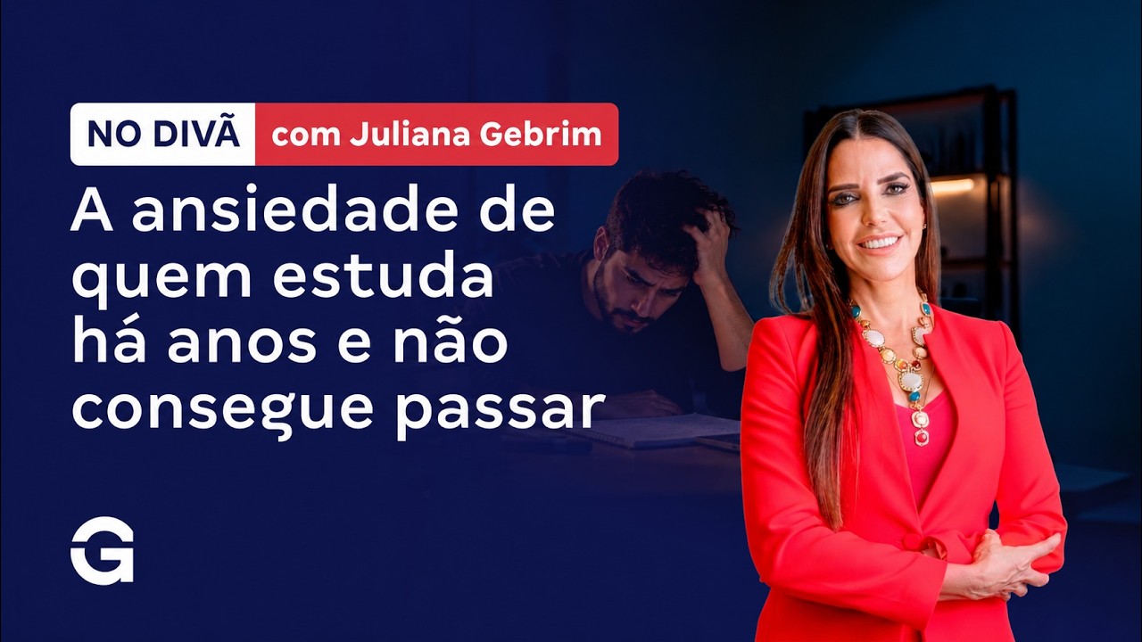 No Divã com Juliana Gebrim: A ansiedade de quem estuda há anos e não consegue passar