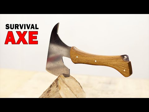 DIY Survival AXE || Making Hatchet