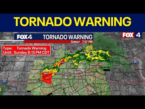 LIVE: North Texas tornado warning | FOX 4 News