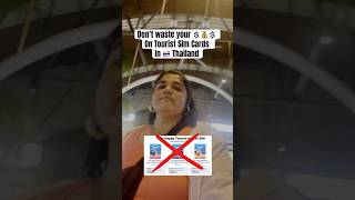 🤑 Best Sim Card Hack for Thailand!  #thailand #travelhacks #shorts