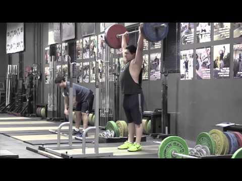 Olympic Weightlifting 1-16-15 - Snatch High-Pull, Power Snatch, Hang Snatch, Jerk, Snatch Pull