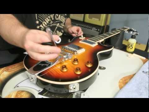 How to Install a Bigsby B7 and Vibramate V7 on Gibson Les Paul Standard by Scott Sill