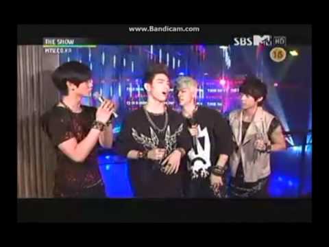 120615 The Show MC Cut - Minhyuk & Sungjae