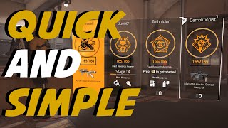 How to max out Specialization Points | The Division 2 | Tips & Tricks