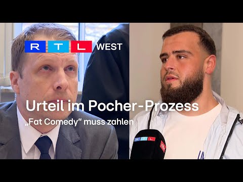 Pocher-Prozess nach Ohrfeige - “Fat Comedy” in Dortmund verurteilt | RTL WEST, 15.03.2024