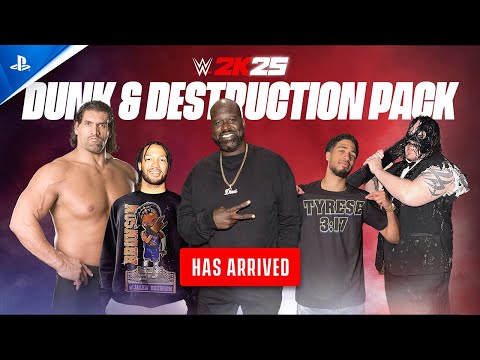 WWE 2K25 - Dunk & Destruction Pack DLC 2 Trailer | PS5 & PS4 Games