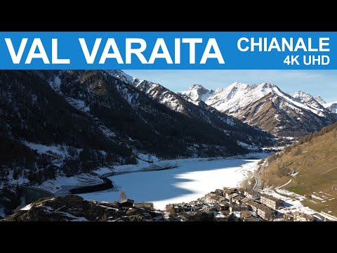 Val Varaita - lago di Chianale - Chianale - drone - 4k - dji mini 3 pro