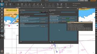 STM instruction Transas ECDIS – How to share a route with a shore center.