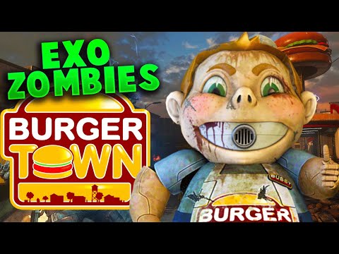 EXO ZOMBIES - INFECTION BURGER TOWN EASTER EGG IN 2020...