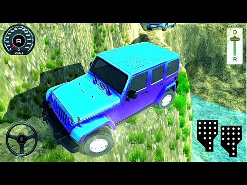 Offroad Jeep Driving Game 2020 - Real 4x4 SUV Hill Prado Car Drive - Android GamePlay