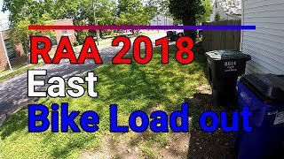 RAA 2018 load out!!!!!!! my overkill camp setup!