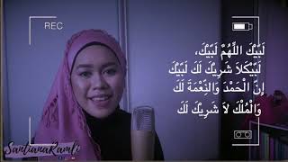 Download lagu ALLAHUMA LABBAIK - SABYAN (Cover With Lyrics and Translation) | Santiana Ramli #SUNtianaDAY #40 mp3