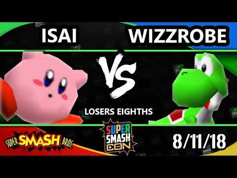 SSC 2018 SSB - Wizzrobe (Yoshi) Vs. Isai (Kirby) - Smash 64 Losers Top 8