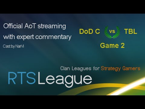 DoD|C vs. TBL, Game 2 - Age of Mythology: The Titans Clan League, Season 26 - Division 2, Round 4