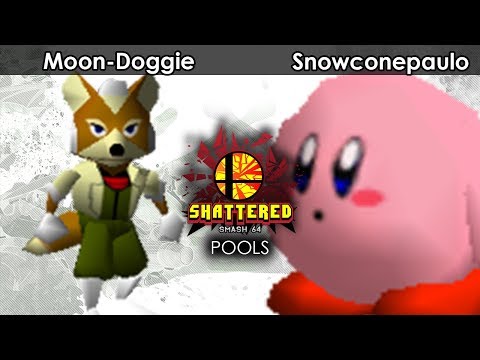 Smash 64: GVS | Moon-Doggie (Fox) V P_dogg | Snowconepaulo (Kirby) - Shattered 99 Tournament SSB64