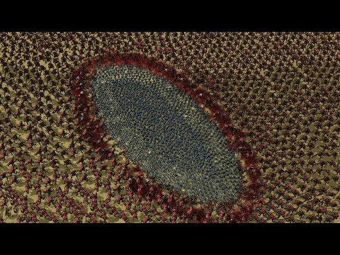 2000 MARINES vs 1000 ABERRATION - StarCraft 2 MASSIVE Battle