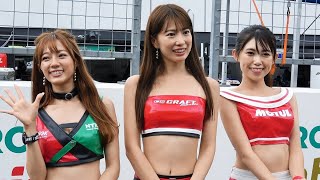 スーパーGT2022 第6戦 SUGO① 星香(@kirakira__seika)さん 井上みづな(@Oo_mizuna_oO)さん 村瀬春香(@haruchan_murase)さん レースクイーン