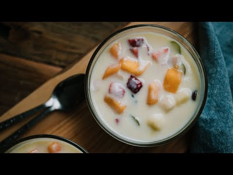 Classic Fruit Custard Recipe