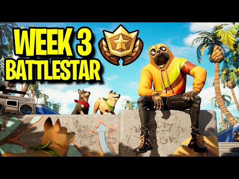 Fortnite Season 9 WEEK 3 Battlestar - Secret battlestar from the Week 3 Loading Screen Challenges