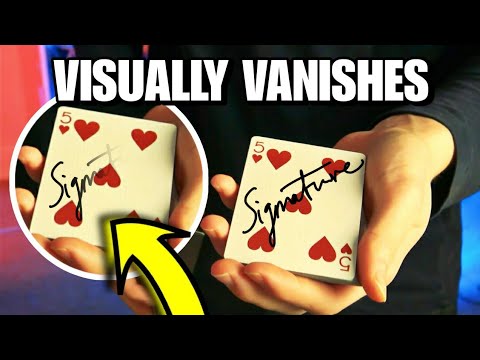 Signature VANISH! - Visual Magic Tutorial