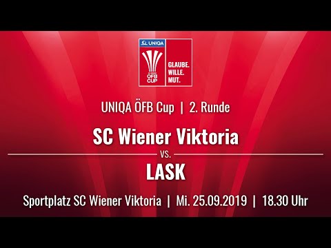 25.09.2019 | 18:30 | #2 | WIENER VIKTORIA (WVI) - LASK (LAS) | Livestream