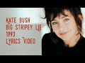 Kate Bush - Big Stripey Lie (HD Lyrics Video)