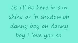 dannyboy w/ lyrics