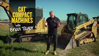 Our latest ad featuring Brian Taylor (BT) - testing the new range of Cat® Compact Machines