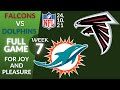 🏈Atlanta Falcons vs Miami Dolphins Week 7 NFL 2021-2022 Full Game Watch Online | Football 2021