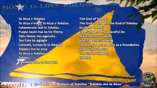 Tokelau National Anthem with music, vocal and lyrics Tokelauan w/English Translation