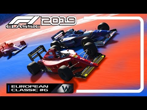 F1 2019 European Classic Championship #6 - Hot Battle with my Teammate!