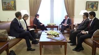 Исполняющий обязанности министра иностранных дел принял представителя Делегации Международного комитета Красного Креста в Армении
