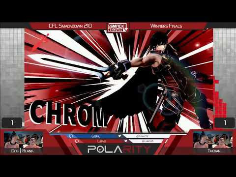 CFL Smackdown Ultimate 210 - Dog | Blank (Chrom) vs Thexan (Marth, Lucina) - Winners Finals