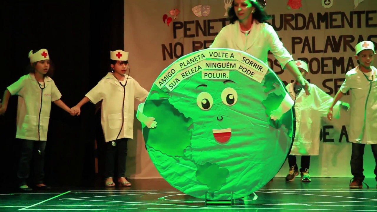 Sarau Literário 2017 - 1º Ano A apresenta "Amigo Planeta"