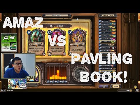 Hearthstone Arena - Amaz vs Pavling Book!