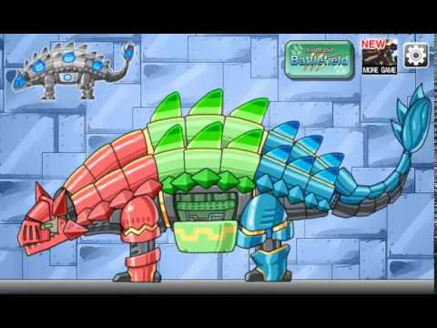 Knight Ankylo - Combine! Dino Robot Video