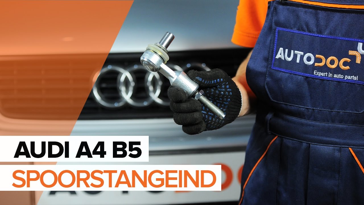 Hoe spoorstangeind vervangen bij een Audi A4 B5 Avant – vervangingshandleiding
