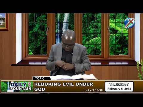 DAILY FOUNTAIN OF FEBRUARY 6, 2018 - VEN. SAM AKPAM