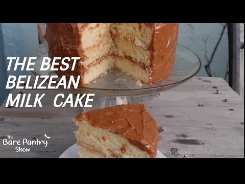 Belizean Milk Cake | Boiled Milk Frosting | Caramel Cake