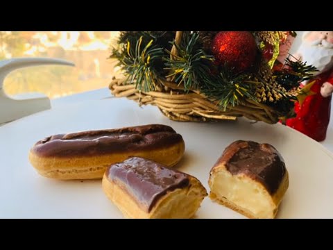 Chocolate Eclair || The most perfect recipe ever || Profiteroles || Hi Kitchen Recipes In Malayalam