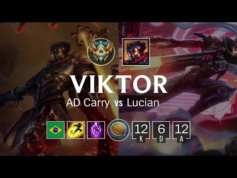 Viktor Bot vs Lucian - BR Challenger Patch 8.21