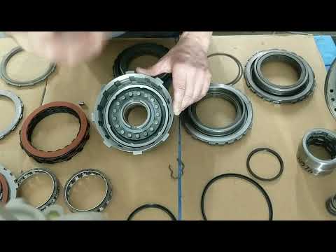 Dual feeding a TH350 3rd gear drum. Apply piston sizing for extra clutch.