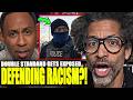 Black Liberal DEFENDS White Protester Using Slur On Black ICE Agent Internet ERUPTS