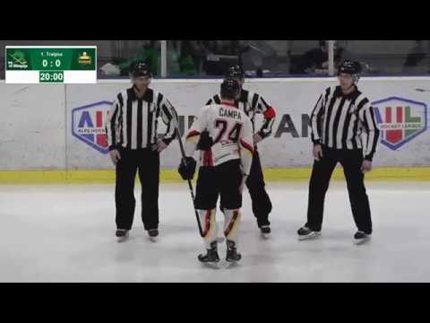 Člani DP 4.3.2019 HK SŽ Olimpija - HK Slavija Junior 5:0, video povzetki s tekme